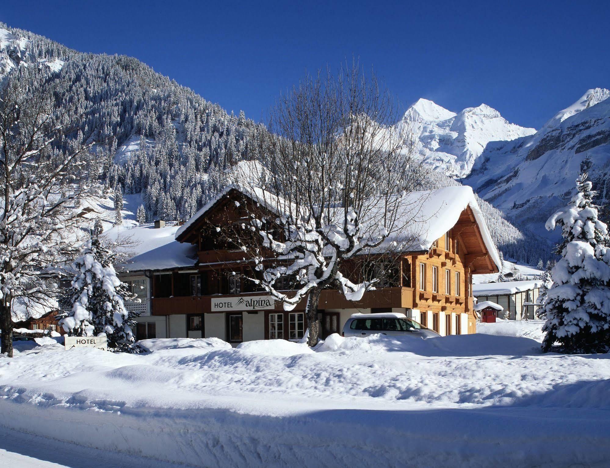 Hotel Alpina Kandersteg Exterior foto